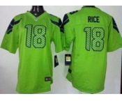 nike youth nfl jerseys seattle seahawks #18 sidney rice green[nike]