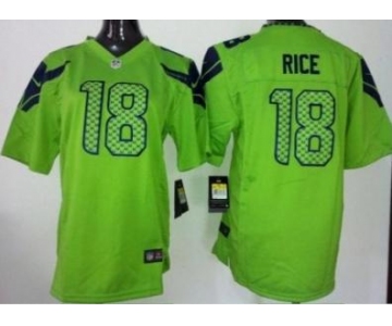 nike youth nfl jerseys seattle seahawks #18 sidney rice green[nike]