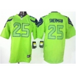 nike youth nfl jerseys seattle seahawks #25 sherman green[nike]