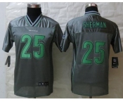 nike youth nfl jerseys seattle seahawks #25 sherman grey[nike vapor]