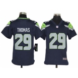 nike youth nfl jerseys seattle seahawks #29 earl thomas blue[nike]