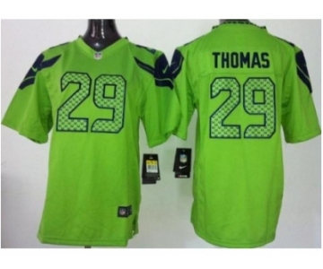 nike youth nfl jerseys seattle seahawks #29 earl thomas green[nike]