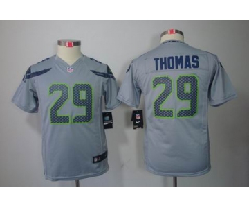 nike youth nfl jerseys seattle seahawks #29 earl thomas grey[[nike limited]