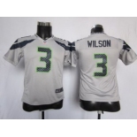 nike youth nfl jerseys seattle seahawks #3 wilson grey[nike]