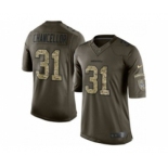 nike youth nfl jerseys seattle seahawks #31 kam chancellor army green[nike Limited Salute To Service]