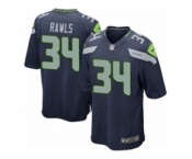 nike youth nfl jerseys seattle seahawks #34 rawls blue[nike]