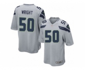 nike youth nfl jerseys seattle seahawks #50 wright grey[nike]