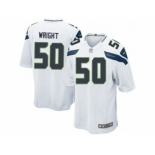 nike youth nfl jerseys seattle seahawks #50 wright white[nike]