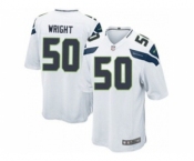 nike youth nfl jerseys seattle seahawks #50 wright white[nike]