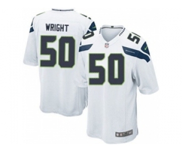 nike youth nfl jerseys seattle seahawks #50 wright white[nike]