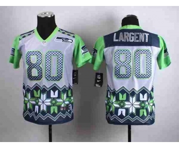 nike youth nfl jerseys seattle seahawks #80 largent noble fashion[2015 Elite]