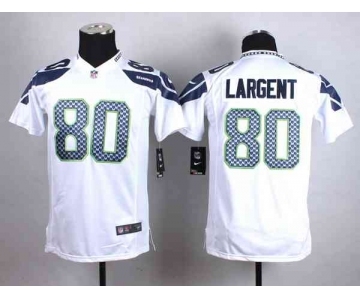 nike youth nfl jerseys seattle seahawks #80 largent white[nike]