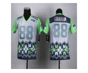 nike youth nfl jerseys seattle seahawks #88 graham [Style Noble Fashion]