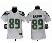 nike youth nfl jerseys seattle seahawks #89 baldwin white[nike]