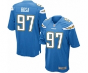 Men's Los Angeles Chargers #97 Joey Bosa Game Electric Blue Alternate Football Jersey