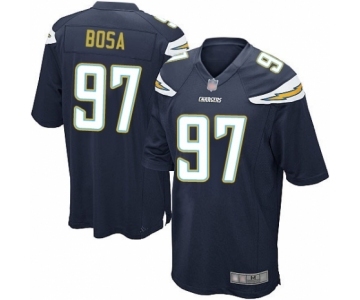 Men's Los Angeles Chargers #97 Joey Bosa Game Navy Blue Team Color Football Jersey