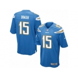 Men's Nike San Diego Chargers #15 Dontrelle Inman Game Electric Blue Alternate NFL Jersey