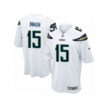 Men's Nike San Diego Chargers #15 Dontrelle Inman Game White NFL Jersey