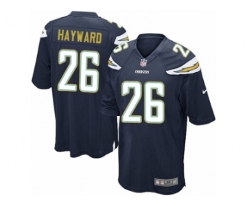 Men's Nike San Diego Chargers #26 Casey Hayward Game Navy Blue Team Color NFL Jersey