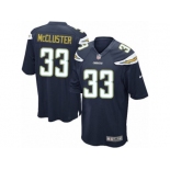 Men's Nike San Diego Chargers #33 Dexter McCluster Game Navy Blue Team Color NFL Jersey