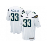 Men's Nike San Diego Chargers #33 Dexter McCluster Game White NFL Jersey