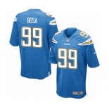 Men's Nike San Diego Chargers #99 Joey Bosa Game Electric Blue Alternate NFL Jersey