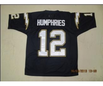 nike nfl jerseys san diego chargers #12 humphries dk.blue[game]