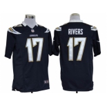 nike nfl jerseys san diego chargers #17 rivers dk blue[game]