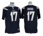 nike nfl jerseys san diego chargers #17 rivers dk blue[game]