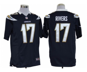 nike nfl jerseys san diego chargers #17 rivers dk blue[game]