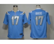 nike nfl jerseys san diego chargers #17 rivers lt.blue[game]