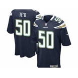 nike nfl jerseys san diego chargers #50 manti teo dk.blue[game]