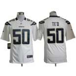 nike nfl jerseys san diego chargers #50 manti teo white[game]