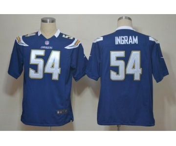 nike nfl jerseys san diego chargers #54 ingram dk.blue[game]