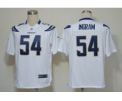 nike nfl jerseys san diego chargers #54 ingram white[Game]