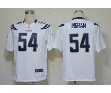 nike nfl jerseys san diego chargers #54 ingram white[Game]