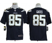 nike nfl jerseys san diego chargers #85 antonio gates dk.blue Game Jersey