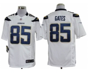 nike nfl jerseys san diego chargers #85 antonio gates white Game Jerseys