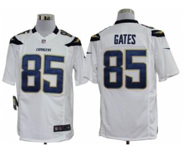 nike nfl jerseys san diego chargers #85 antonio gates white Game Jerseys