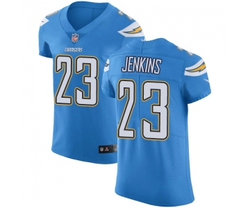 Men's Nike Los Angeles Chargers #23 Rayshawn Jenkins Electric Blue Alternate Vapor Untouchable Elite Player NFL Jersey