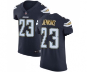 Men's Nike Los Angeles Chargers #23 Rayshawn Jenkins Navy Blue Team Color Vapor Untouchable Elite Player NFL Jersey