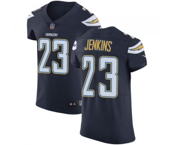 Men's Nike Los Angeles Chargers #23 Rayshawn Jenkins Navy Blue Team Color Vapor Untouchable Elite Player NFL Jersey