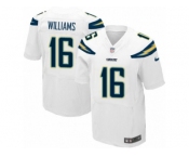 Men's Nike San Diego Chargers #16 Tyrell Williams Elite White NFL Jersey