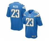 Men's Nike San Diego Chargers #23 Dexter McCoil Game Electric Blue Alternate NFL Jersey