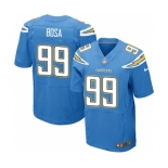 Men's Nike San Diego Chargers #99 Joey Bosa Elite Electric Blue Alternate NFL Jersey