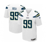 Men's Nike San Diego Chargers #99 Joey Bosa Elite White NFL Jersey