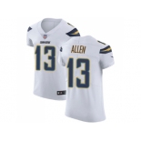 Nike Los Angeles Chargers #13 Keenan Allen White Men Stitched NFL Vapor Untouchable Elite Jersey