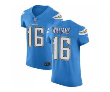 Nike Los Angeles Chargers #16 Tyrell Williams Electric Blue Alternate Men Stitched NFL Vapor Untouchable Elite Jersey