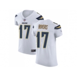 Nike Los Angeles Chargers #17 Philip Rivers White Men Stitched NFL Vapor Untouchable Elite Jersey