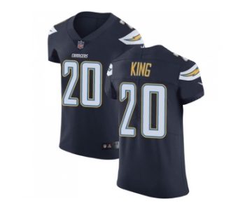 Nike Los Angeles Chargers #20 Desmond King Navy Blue Team Color Men Stitched NFL Vapor Untouchable Elite Jersey